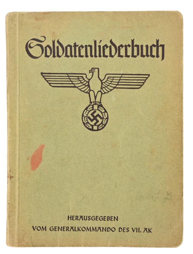 German NSDAP Songbook '7. Armeekorps'