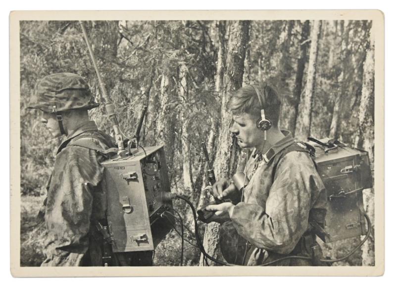 German Waffen-SS Postcard GBJ Division ''Nord''