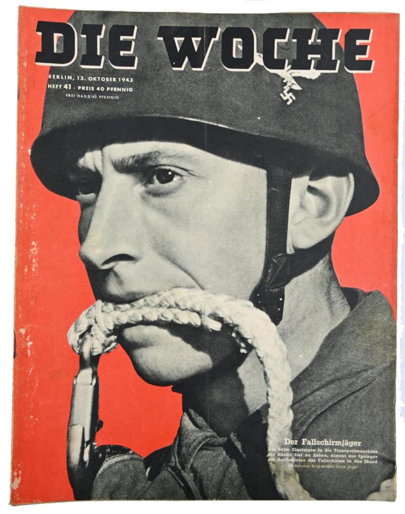 German Third Reich Magazine 'Die Woche' 1943