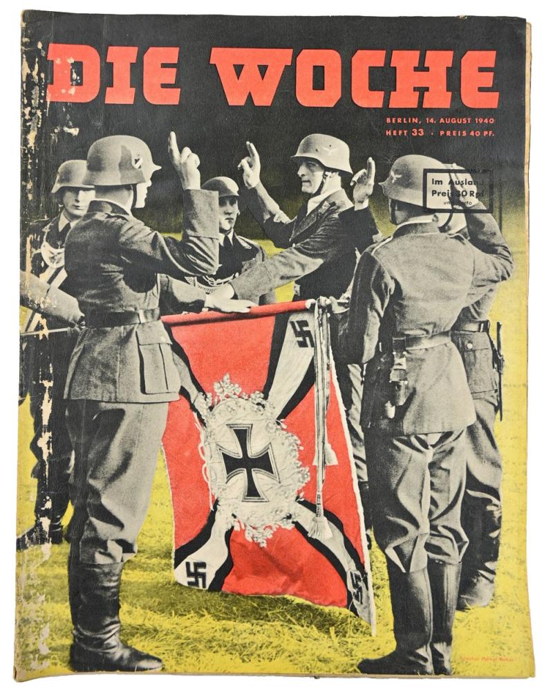 German Third Reich Magazine 'Die Woche' 1940