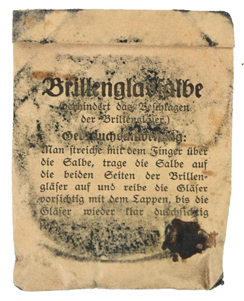 German WH Brillenglassalbe Set