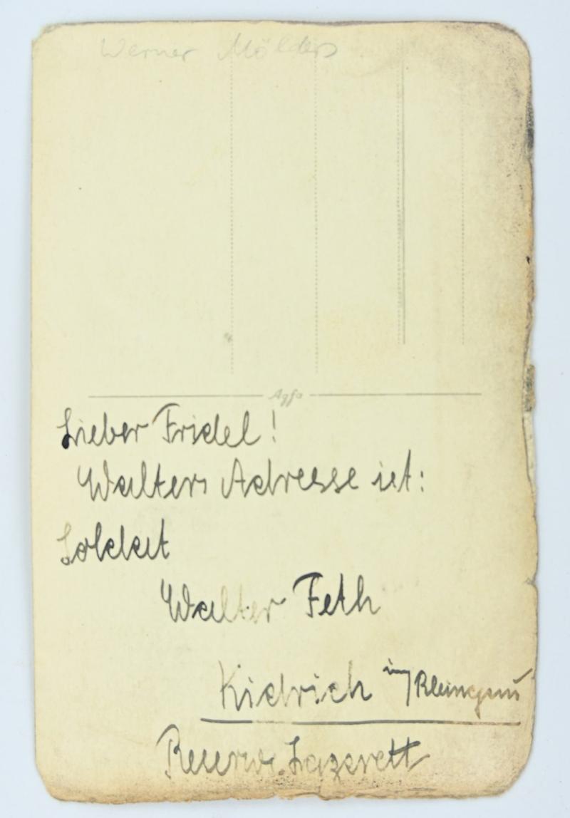 German LW Portrait Picture 'Werner Mölders'