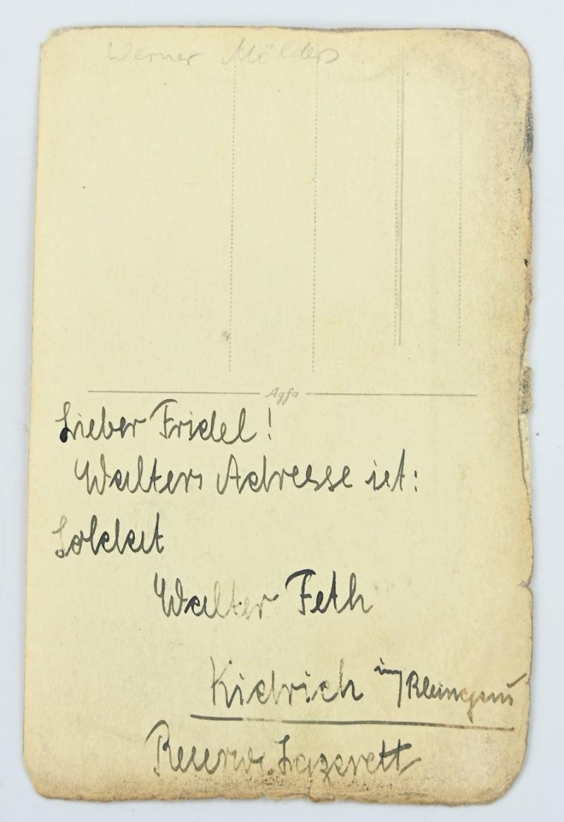 German LW Portrait Picture 'Werner Mölders'