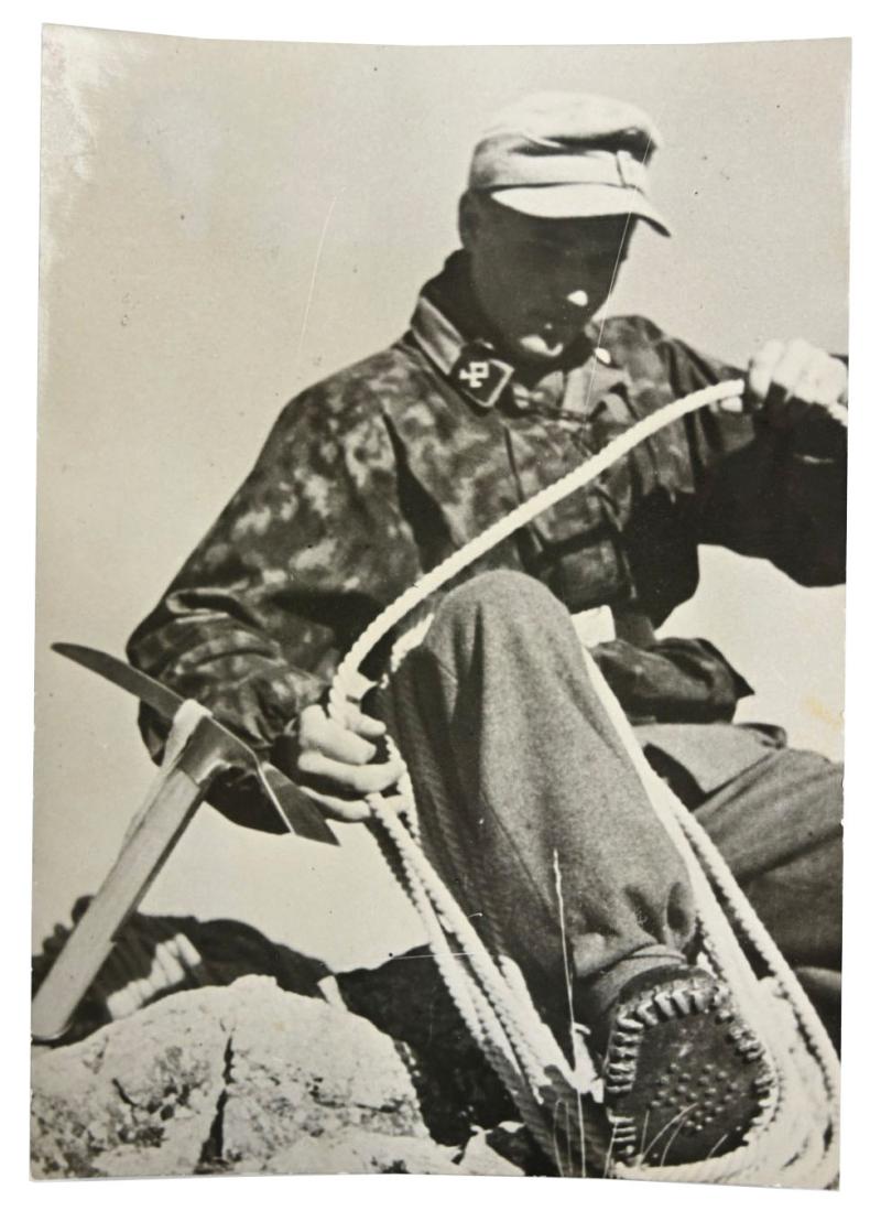 German Waffen-SS Prinz Eugen Press Photo