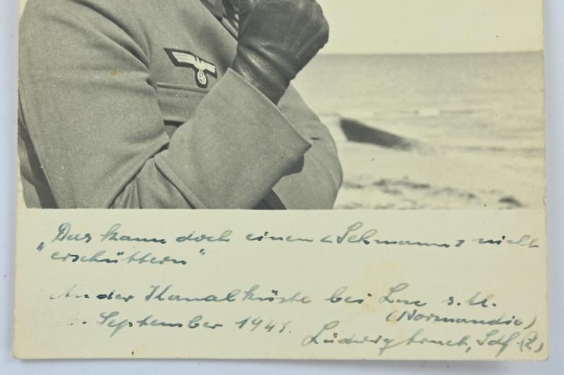 German WH Officer Picture 'Normandy'