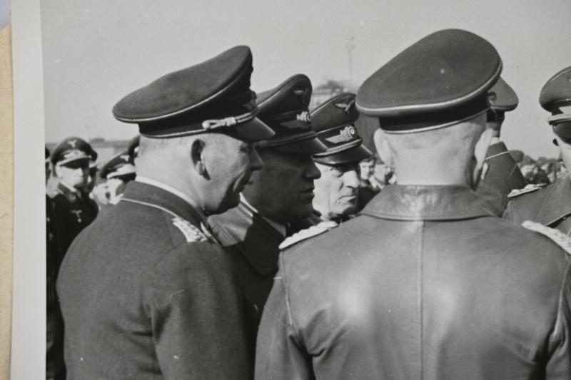 German LW Press Photo 'General Goring on the Westfront''