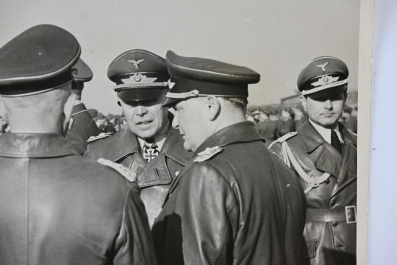 German LW Press Photo 'General Goring on the Westfront''