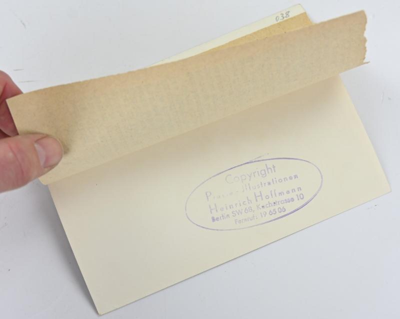 German LW Press Photo 'General Goring on the Westfront''