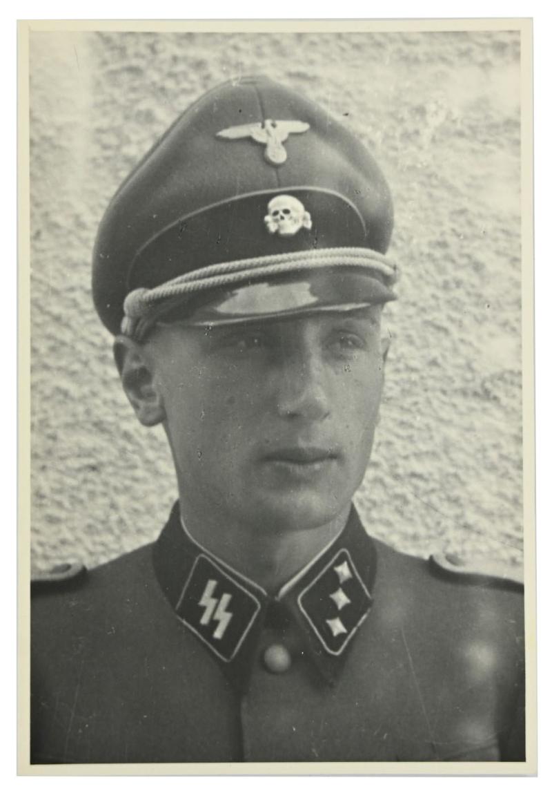 German Waffen-SS Officer Portrait Picture