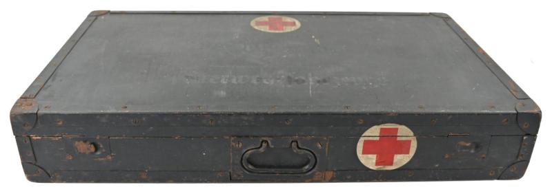 German DRK Medical Equipment Case for Firefighters