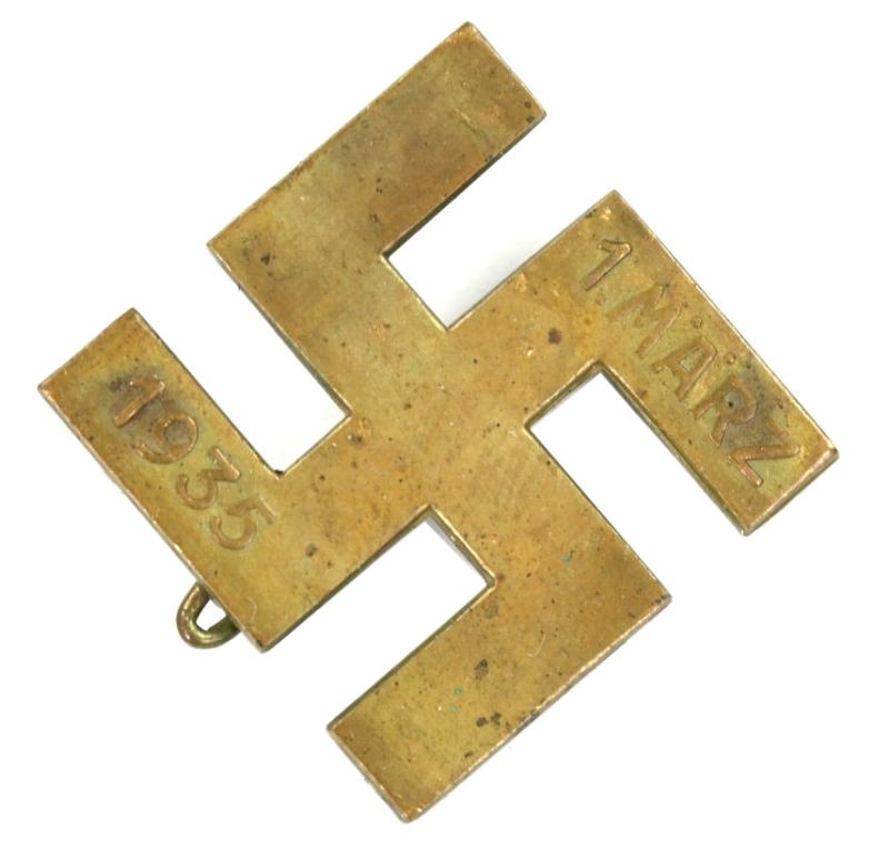 German Saar Annexation Badge