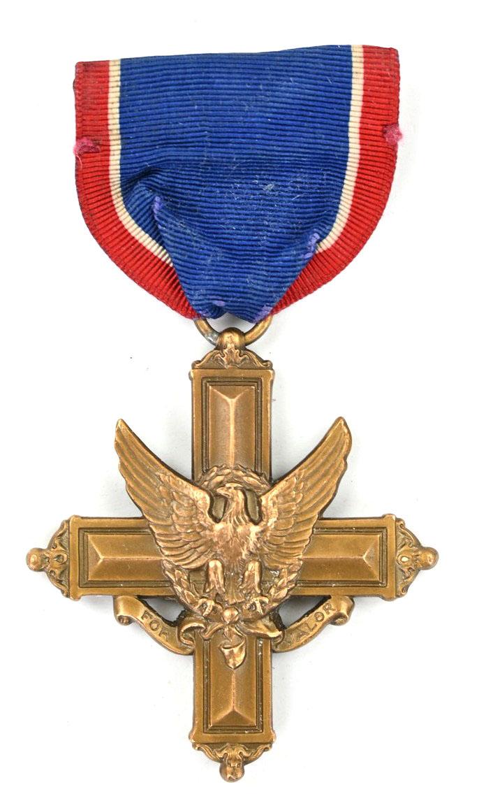US WW2 Named Distinguished Service Cross 'Cyrus W. Cobb' 601st Tank Destroyer Battalion