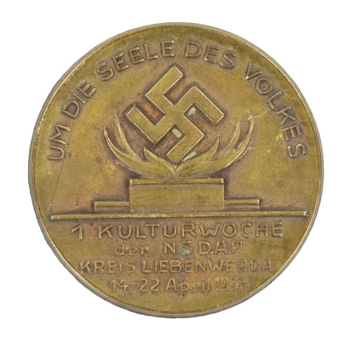 German NSDAP Kreis Liebenwerda Badge 1934