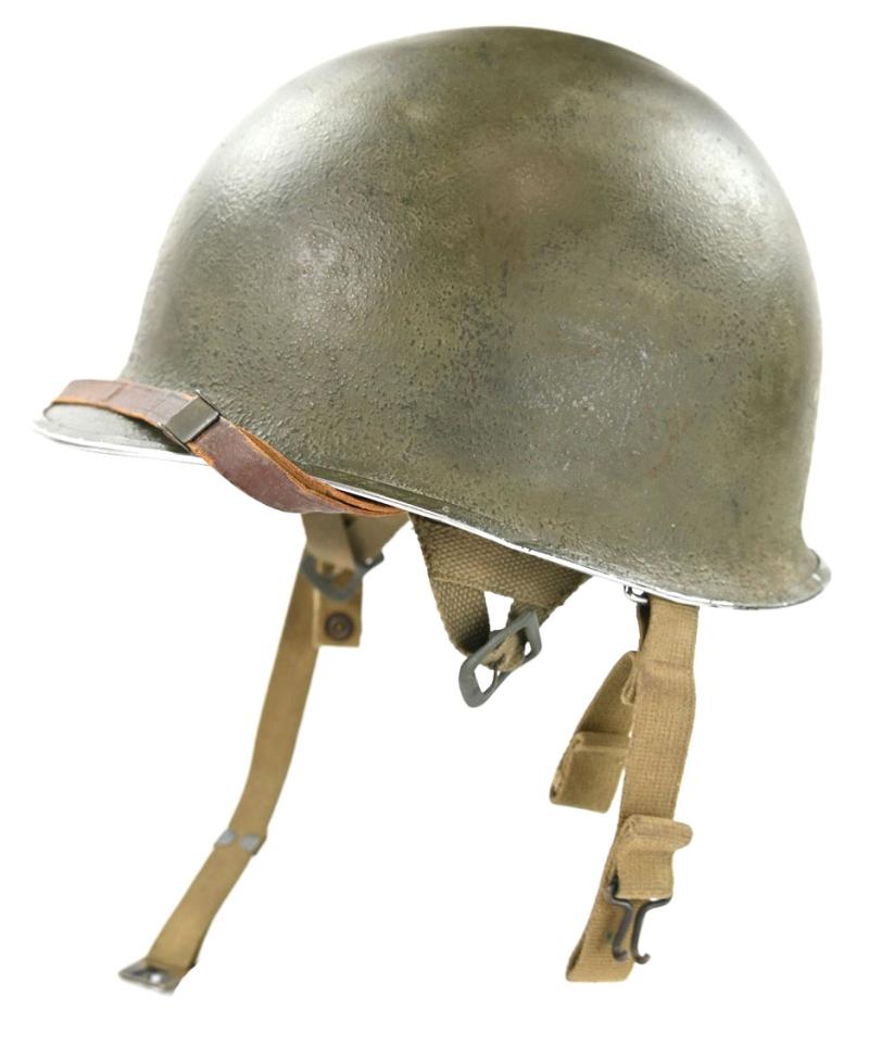 US WW2 M1 Fixed Bale Original Paratrooper Helmet