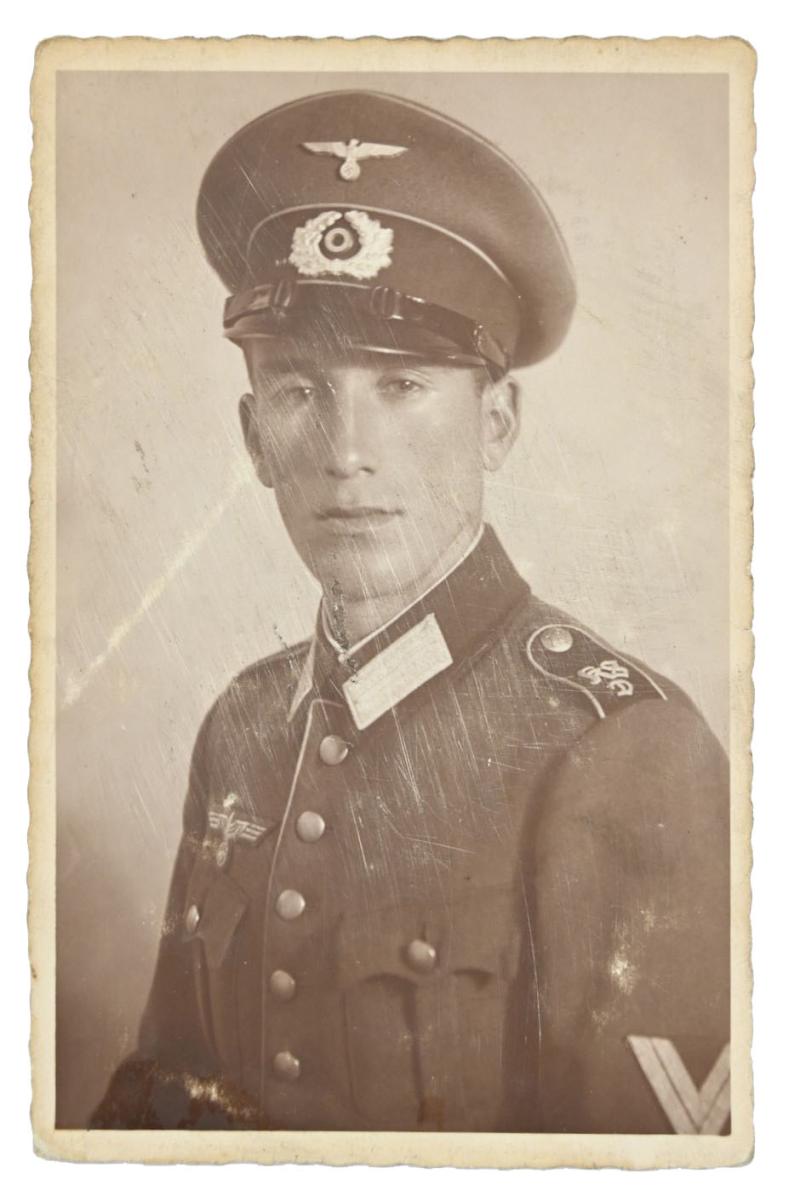 German WH Portrait Picture Kriegsschule Dresden