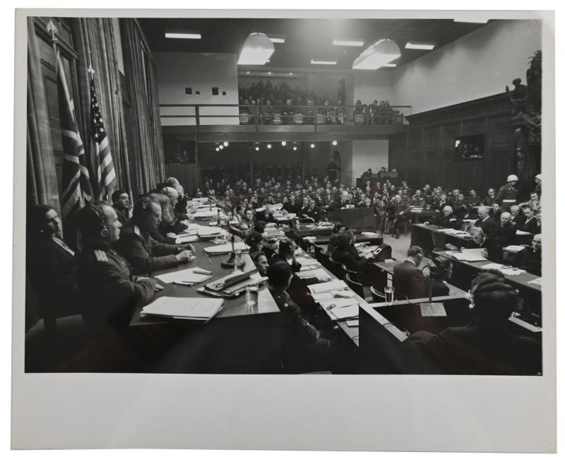 Allied Nuremberg War Trails Press Photo