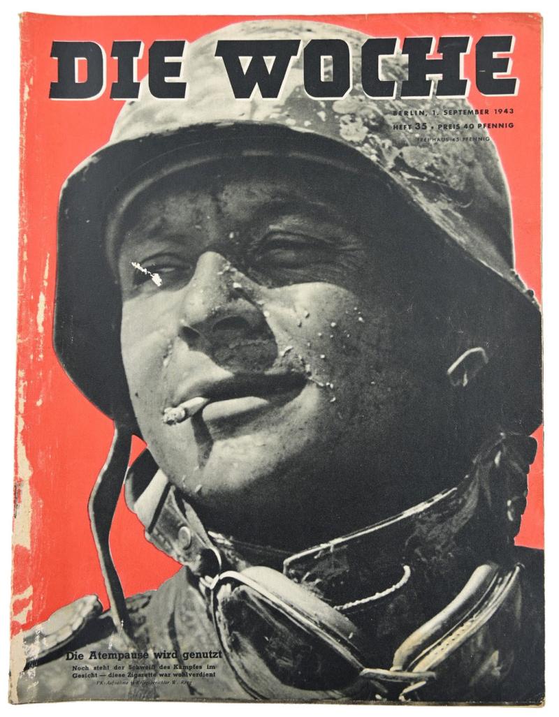 German Third Reich Magazine 'Die Woche' 1943