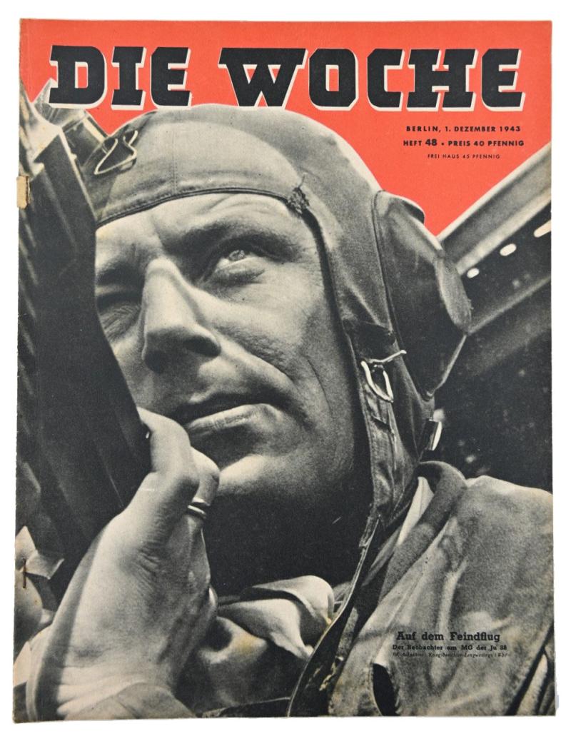 German Third Reich Magazine 'Die Woche' 1943
