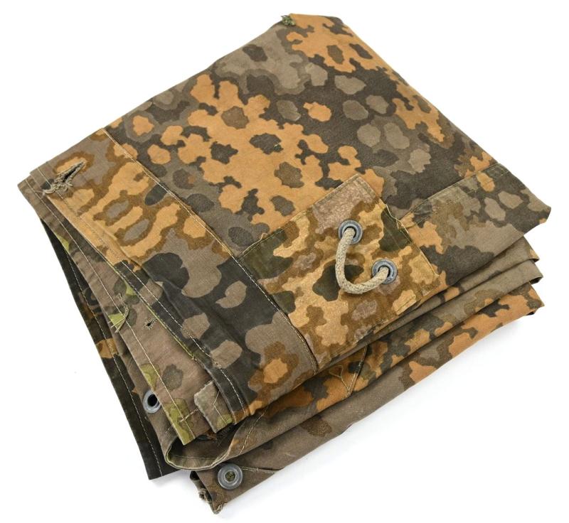 German Waffen-SS Oakleaf Shelter Quarter