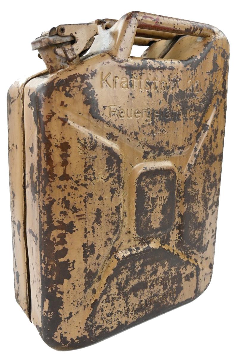 German WH 20 Liter Gasoline Jerrycan 1943