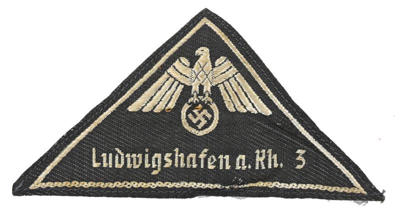 German DRK Sleeve Patch 'Ludwigshafen am Rhein 3'