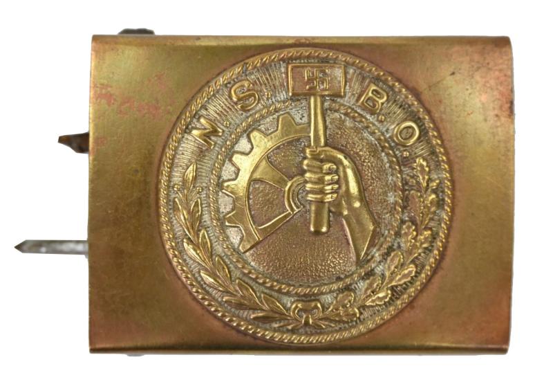 German NSBO Brass Beltbuckle