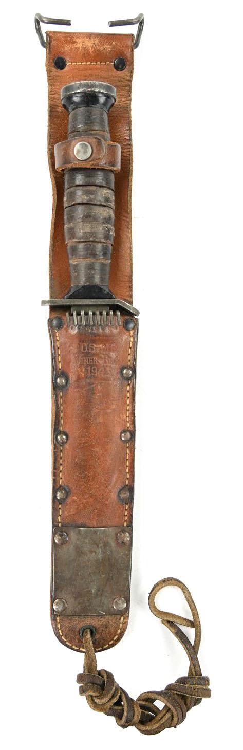 US WW2 Paratrooper M3 Fighting Knife with M6 Scabbard