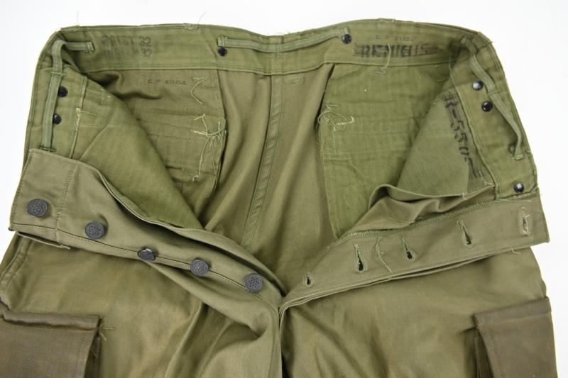 US WW2 M-1943 Airborne Paratrooper Trousers