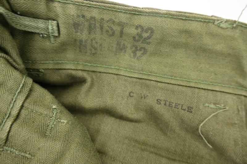 US WW2 M-1943 Airborne Paratrooper Trousers
