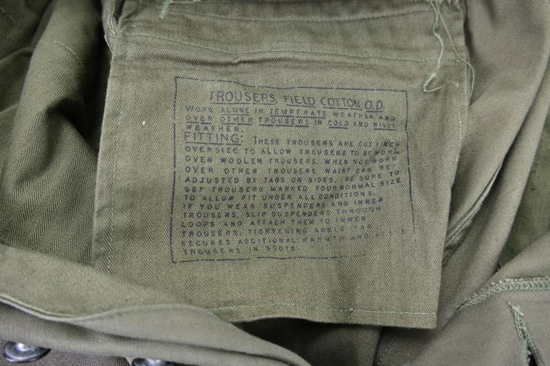 US WW2 M-1943 Airborne Paratrooper Trousers