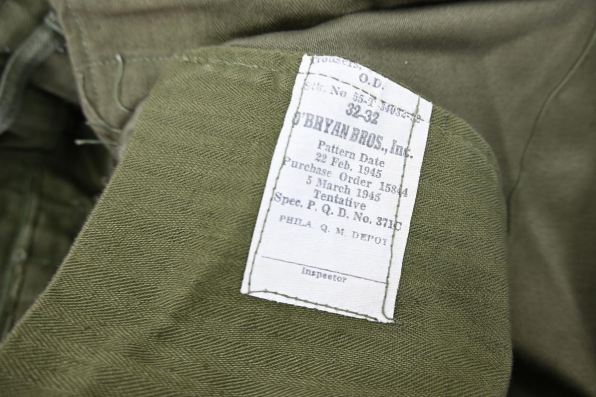 US WW2 M-1943 Airborne Paratrooper Trousers