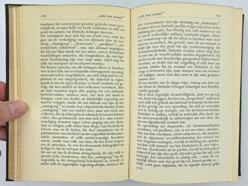 Dutch Adolf Hitler Mein Kampf (Mijn Kamp) Book