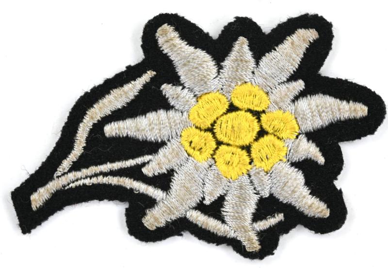 German Waffen-SS Gebirgsjäger Cap Badge