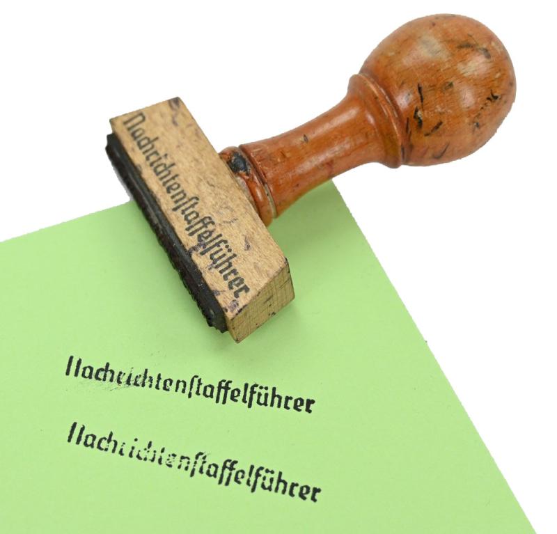 German LW Document Stamp