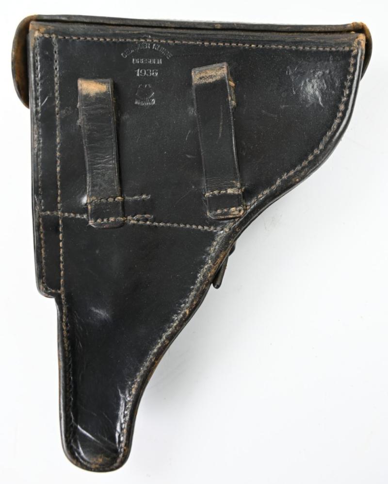 German WH P08 Hardshell Pistol Holster