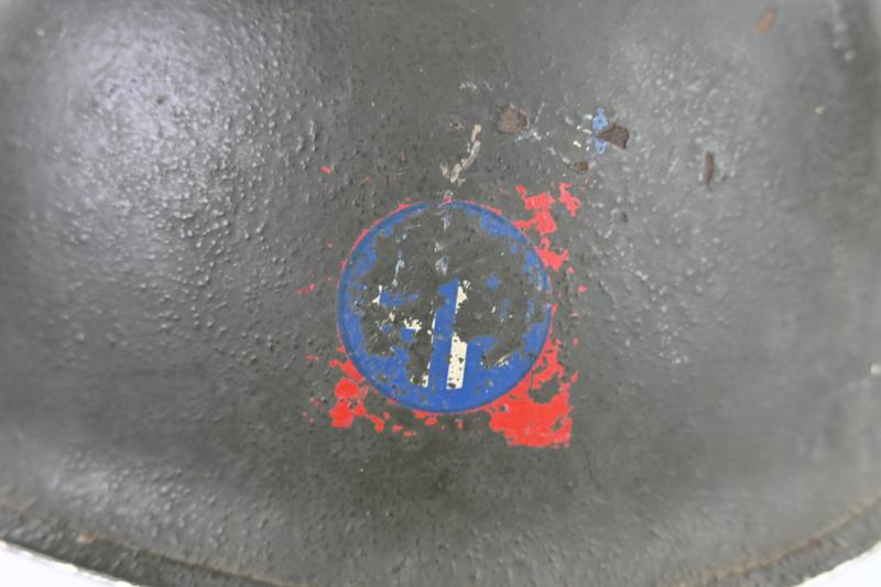 US WW2/Korea M1C Paratrooper Helmet 82nd Airborne Division