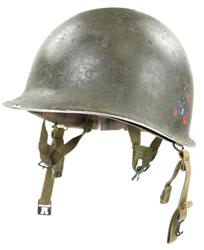 US WW2/Korea M1C Paratrooper Helmet 82nd Airborne Division