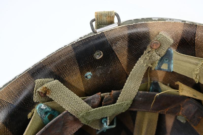 US WW2/Korea M1C Paratrooper Helmet 82nd Airborne Division