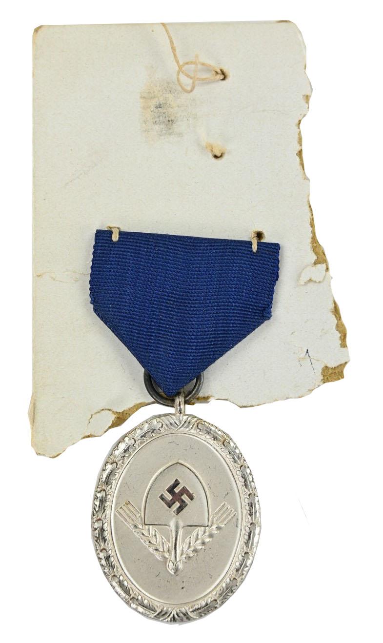 German RAD 12 Years of Service Medal in Silver