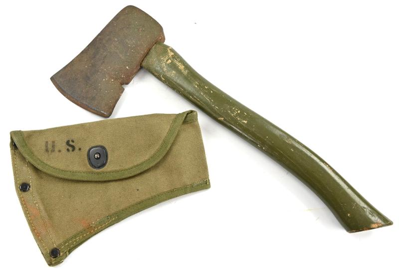 US WW2 M-1910 Intrenching Axe & Carrier