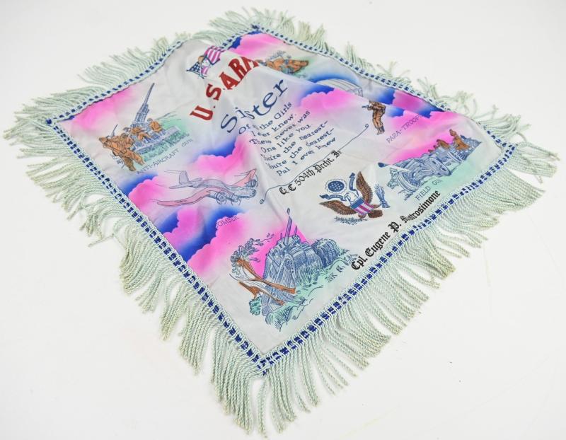 US WW2 82nd Airborne Division Sweatheart Pillow Cover