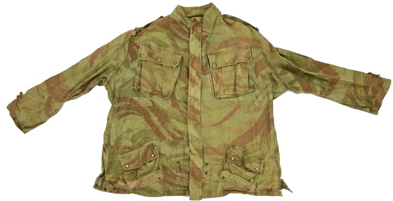 French 1950's Indochina Lizard Camouflage Tap 47/56 Airborne Jacket