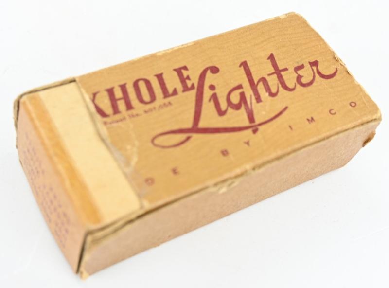 US WW2 Foxhole Black-Out Cigaret Lighter in box