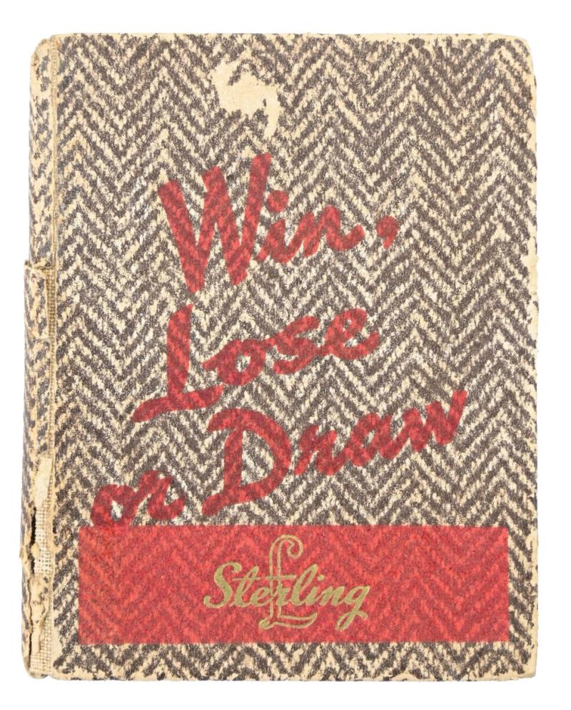 US WW2 Pin-up Playing Card set 'Win, Lose or Draw'