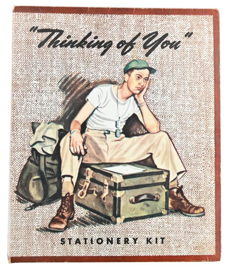 US WW2 Fieldpost Writing Set 'Thinking of You!'