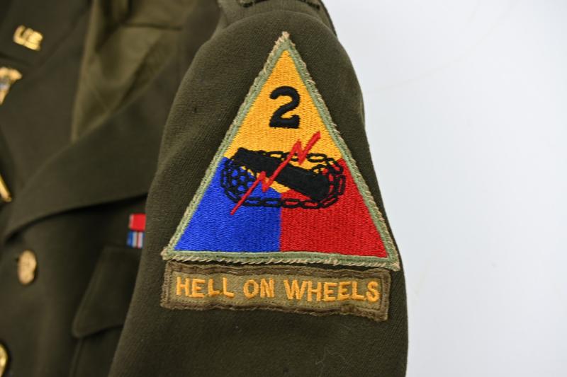 US WW2 Grouping of Captain Donald H. Wilkins, Divisional Dental Sorgeon 2nd Armored Division