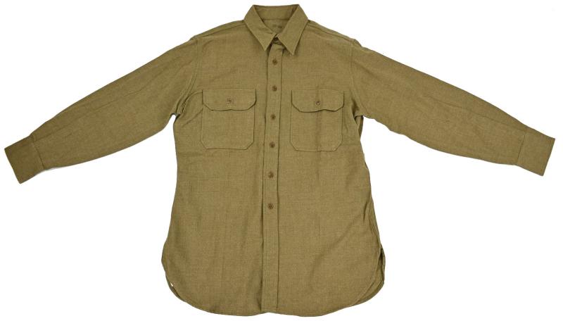 US WW2 EM Wool Shirt