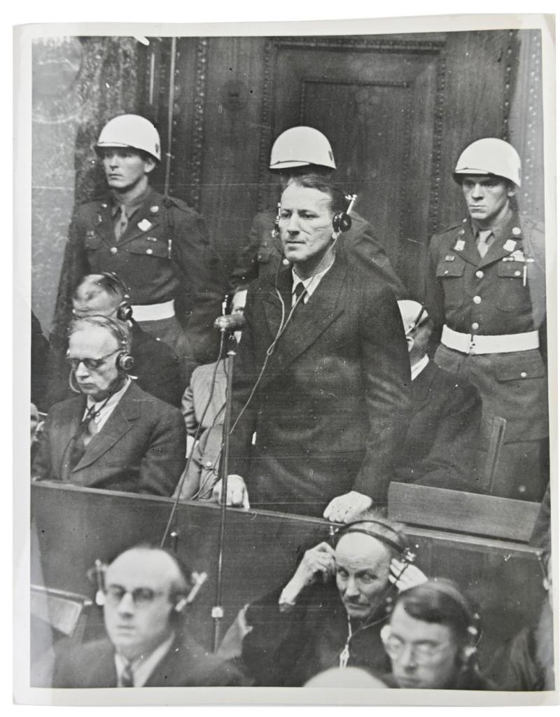 Allied Nuremberg War Trails Picture 'Ernst Kaltenbrunner'