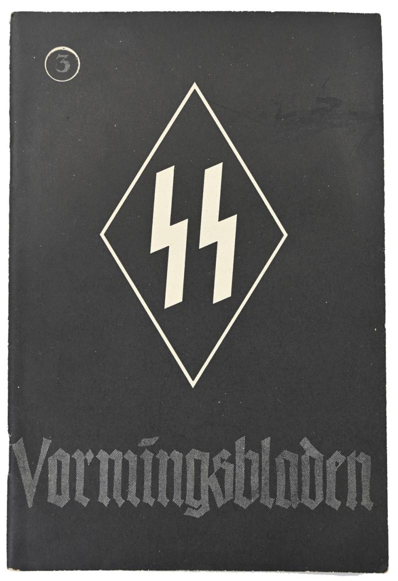 Dutch SS Booklet 'Vormingsbladen' Lentemaand 1943
