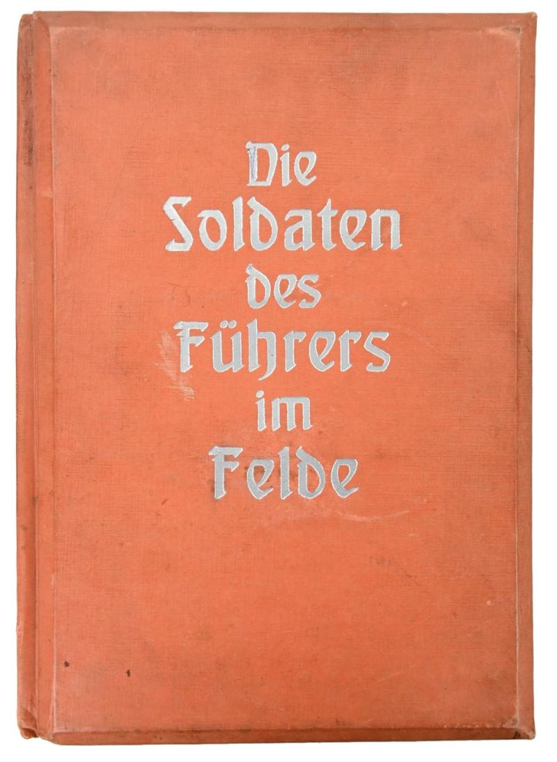German 3D picture Album 'die Soldaten des Führers im Felde'